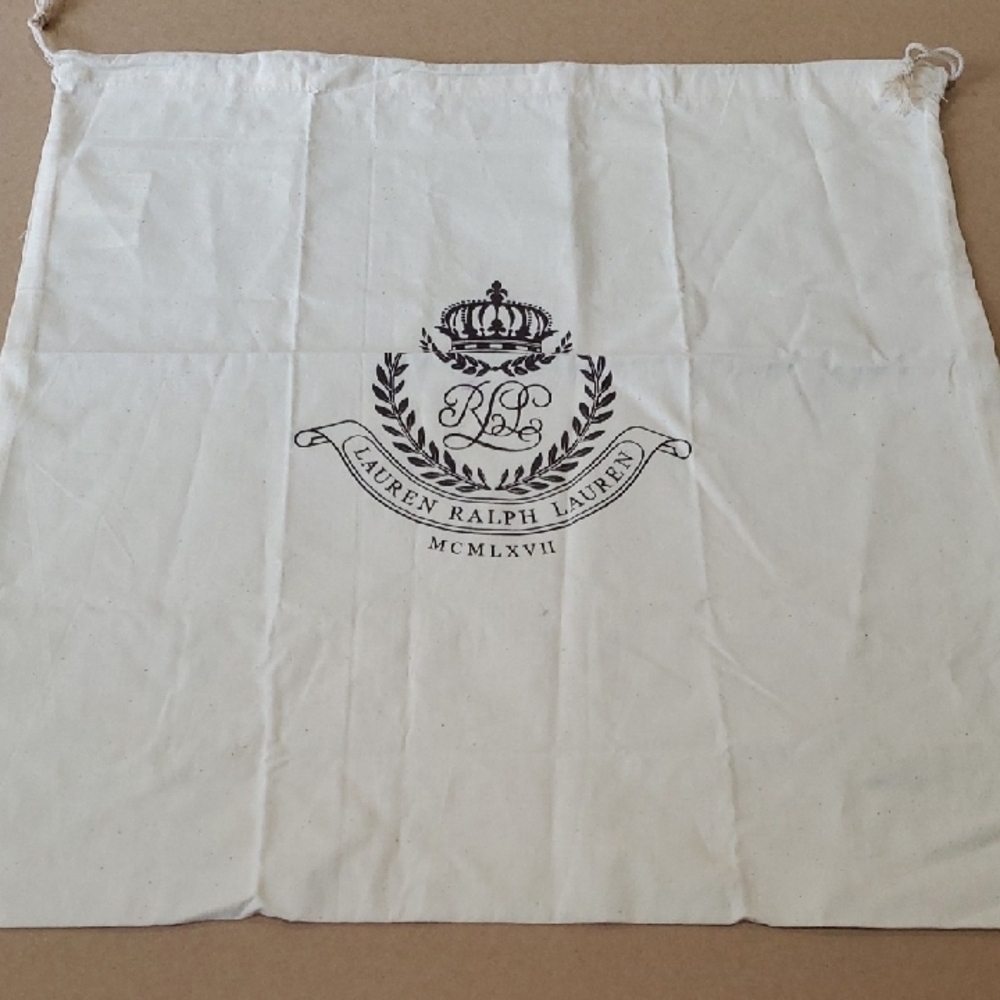Lauren Ralph Lauren Ivory Logo Dust Bag